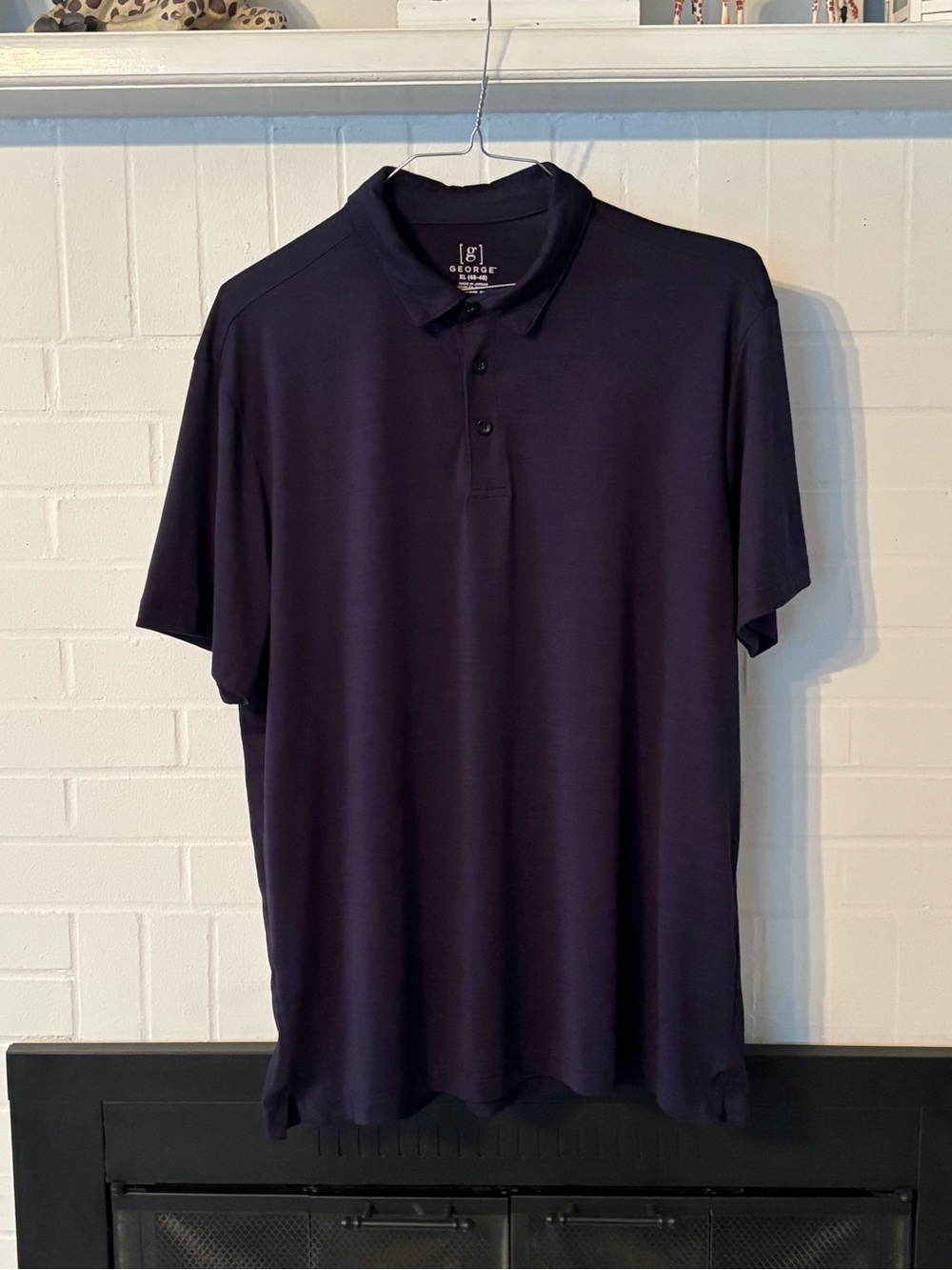 George Men's Dark Navy Polo Shirt
